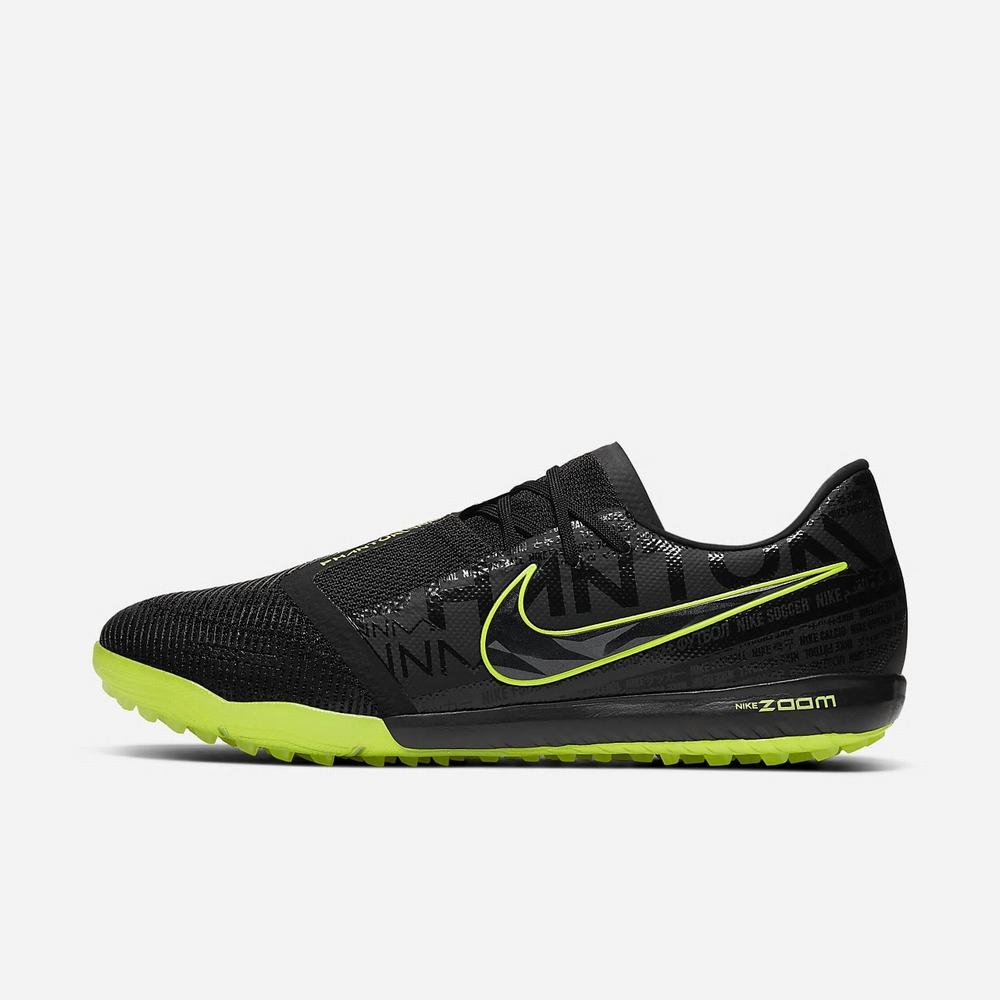 Chaussure De Foot Nike Zoom Phantom Venom Pro TF Noir 7946-135 Black/Volt/Black Femme | XAP-58010437